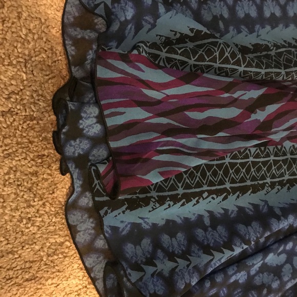 Express NWOT extra small flouncy short dress - Picture 5 of 10